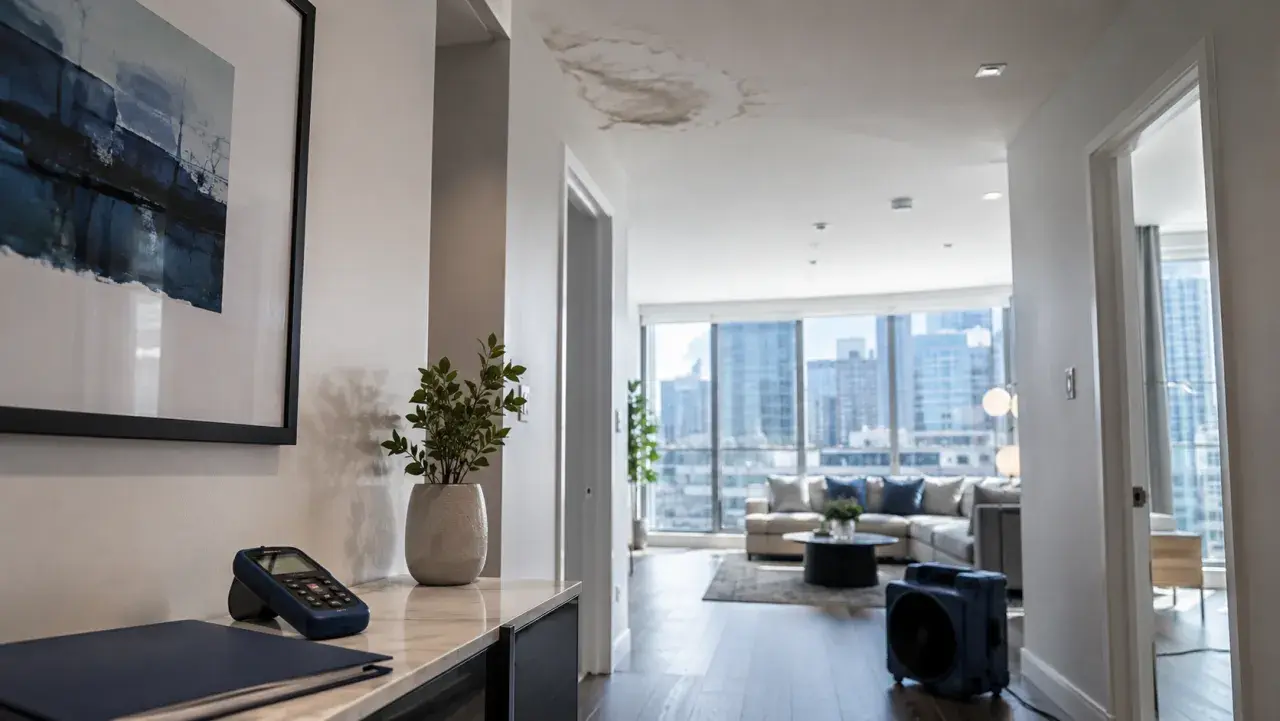 Condo Water Damage: Who's Responsible, Your Unit or the Building?, Firstline restoration guidance for the GTA