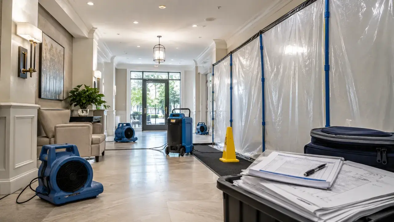 What Property Managers Need to Know About Emergency Restoration, Firstline restoration guidance for the GTA
