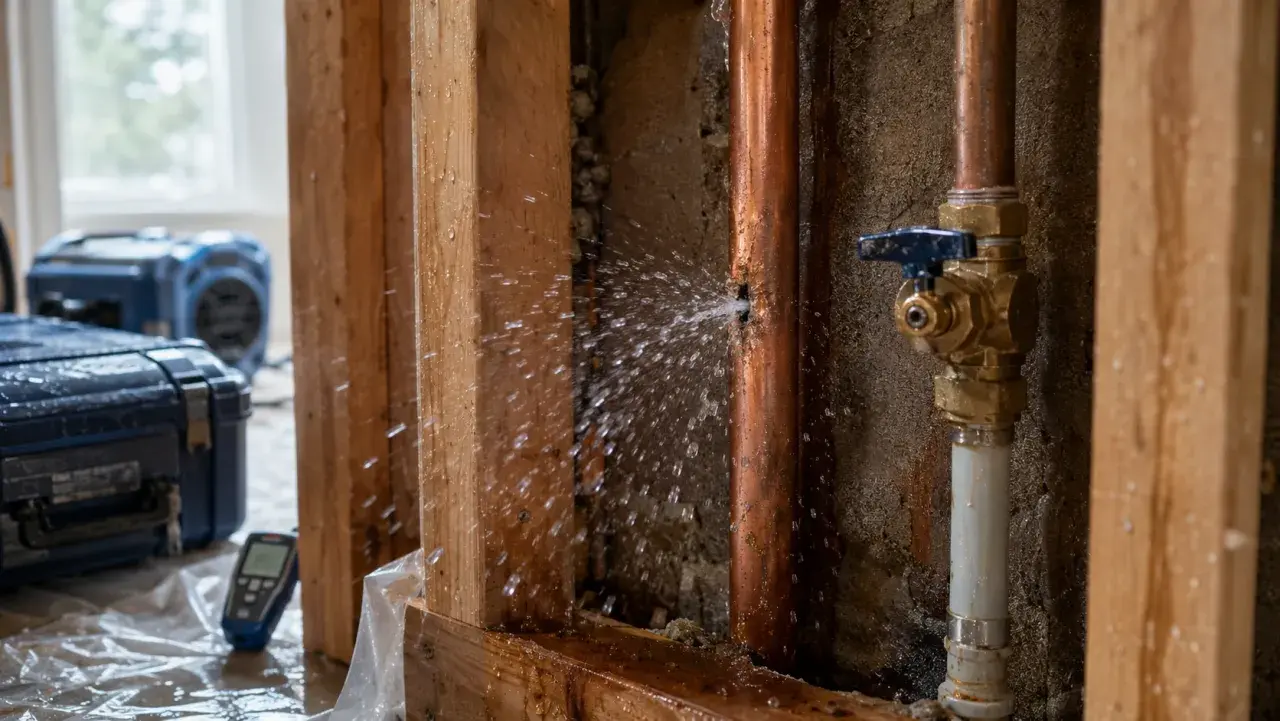 Burst Pipe? Do This Before the Restoration Crew Arrives, Firstline restoration guidance for the GTA