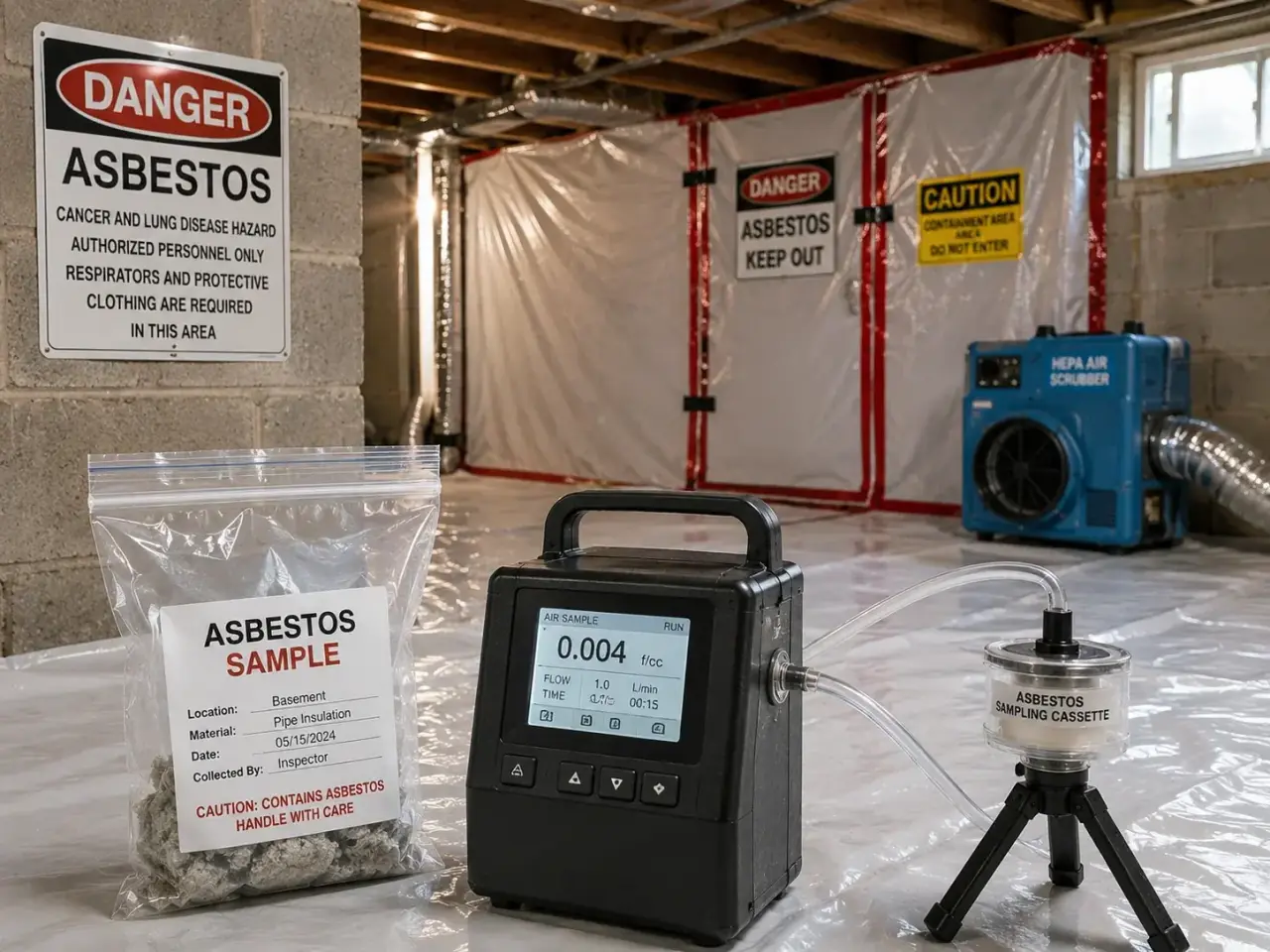 Invisible Airborne Fibres, and the Places They Hide for Asbestos Abatement