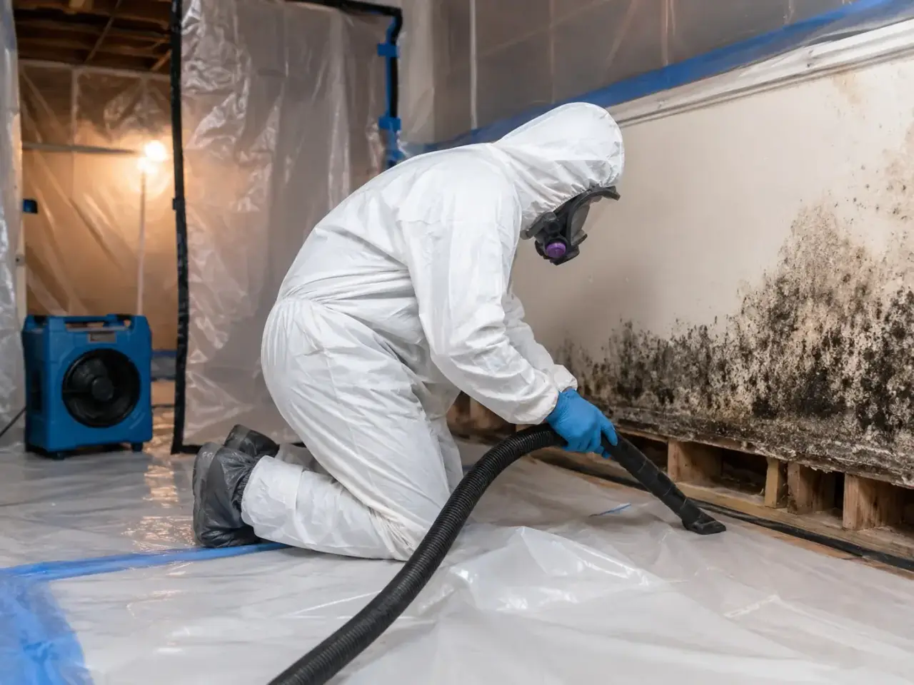 Black Mold Removal Markham restoration equipment and project planning