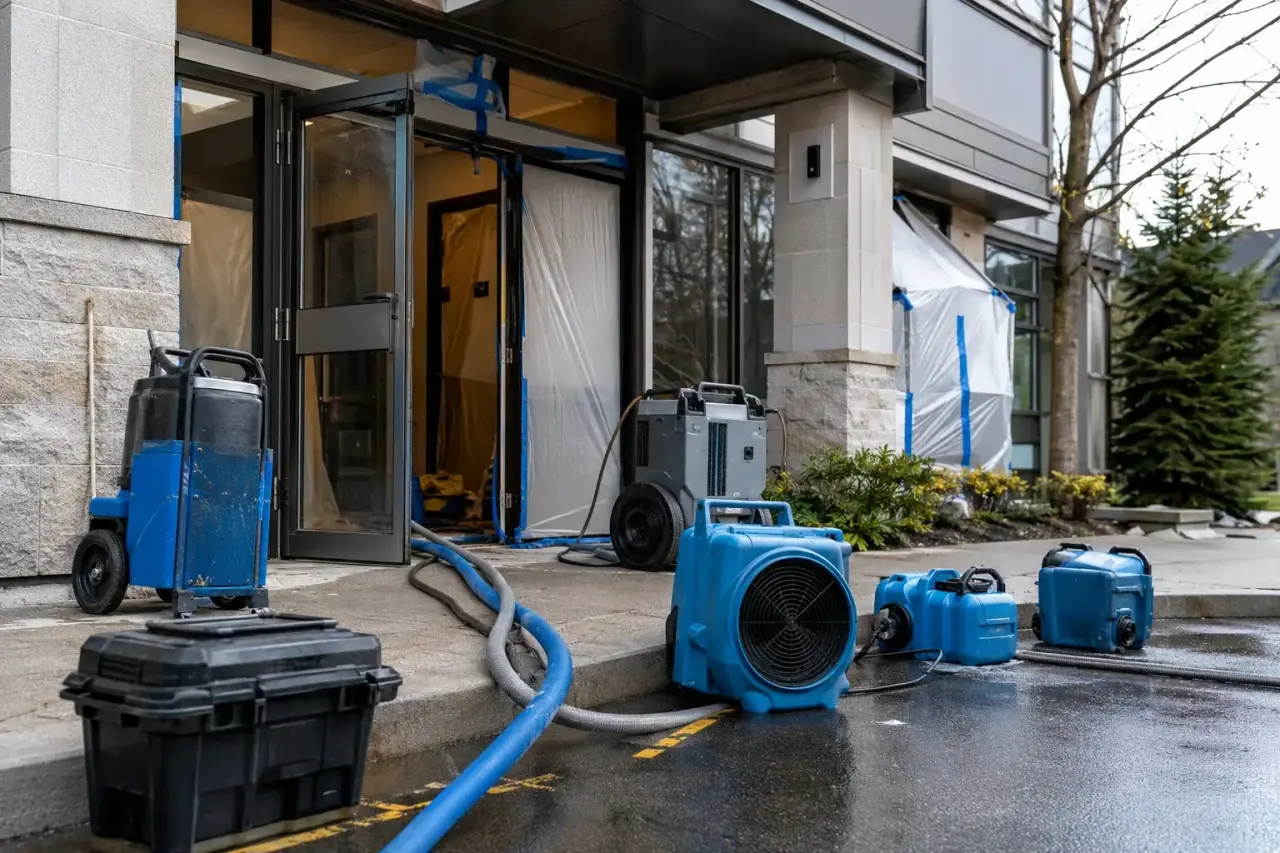burst pipe damage restoration repairs and reconstruction planning