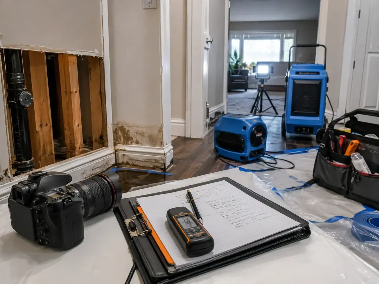 The Real Damage Is the Water You Can't See for Burst Pipe Damage Restoration