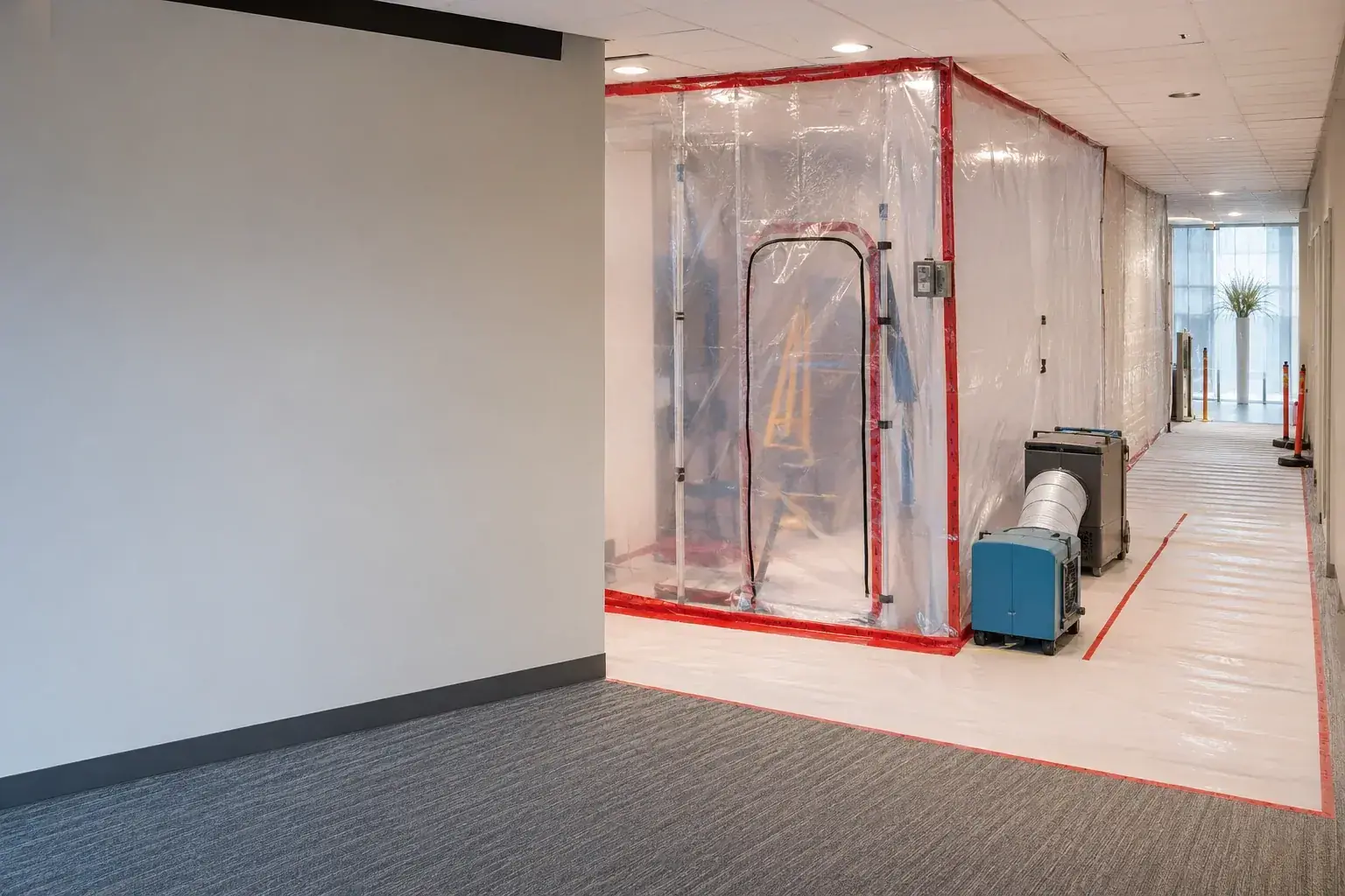 Commercial Asbestos Abatement Aurora professional restoration jobsite