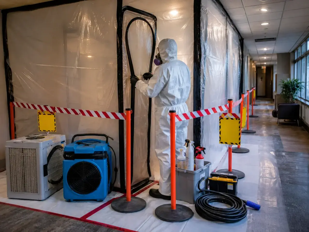 Commercial Asbestos Abatement Nobleton restoration equipment and project planning