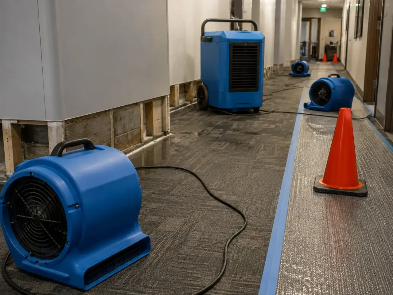 Commercial Flood Damage Restoration Nobleton restoration equipment and project planning