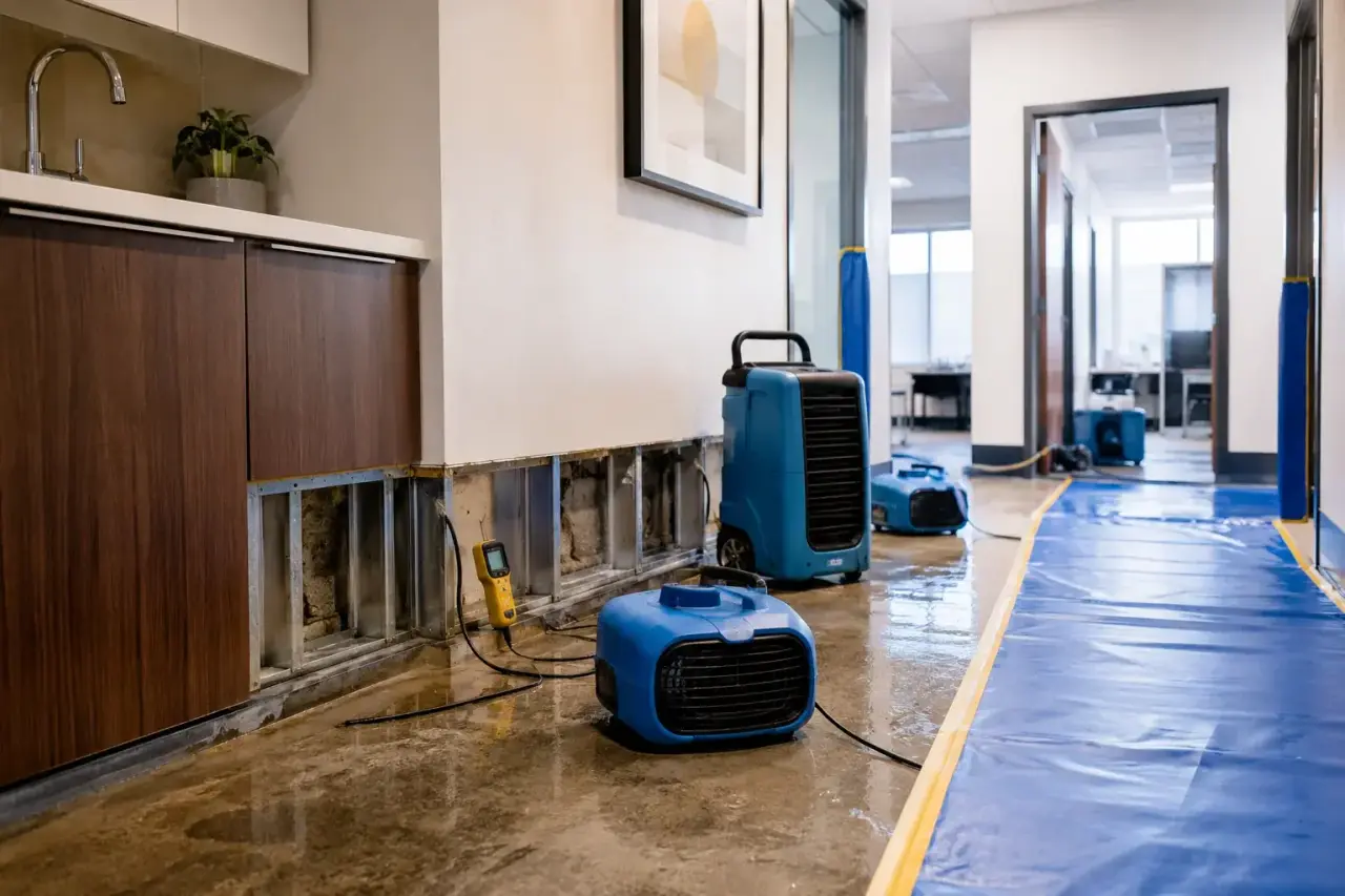 Keeping Product Moving While We Restore for Warehouse Water Damage Restoration Maple