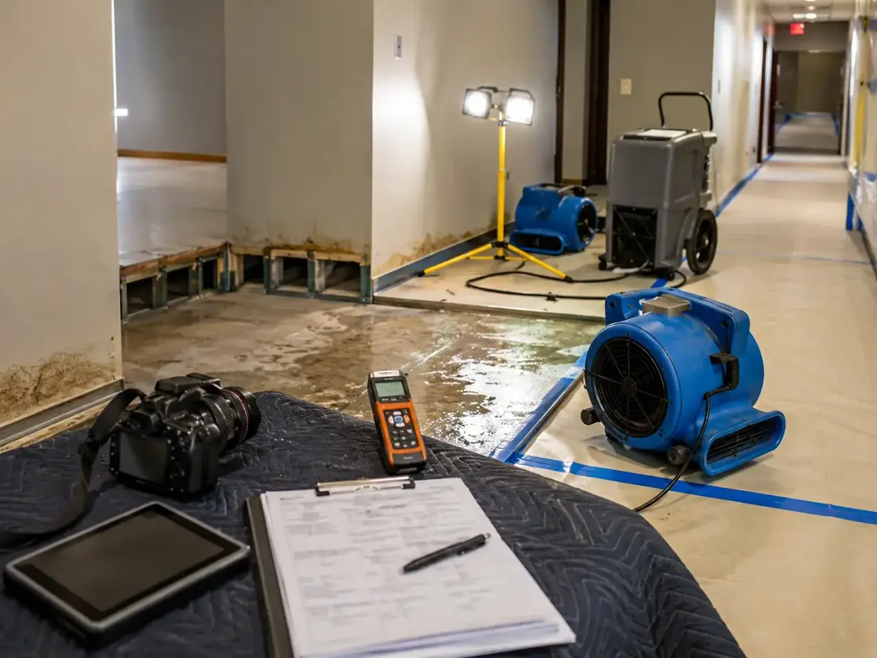 The Real Threat Is Hidden Moisture at Warehouse Scale for Warehouse Water Damage Restoration Maple