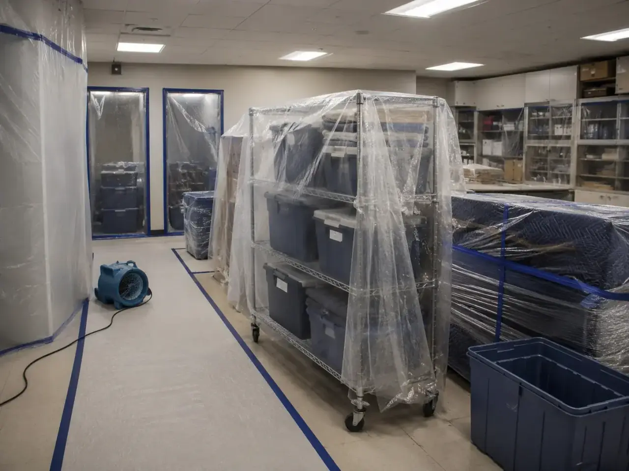 contents restoration service planning and restoration scope review