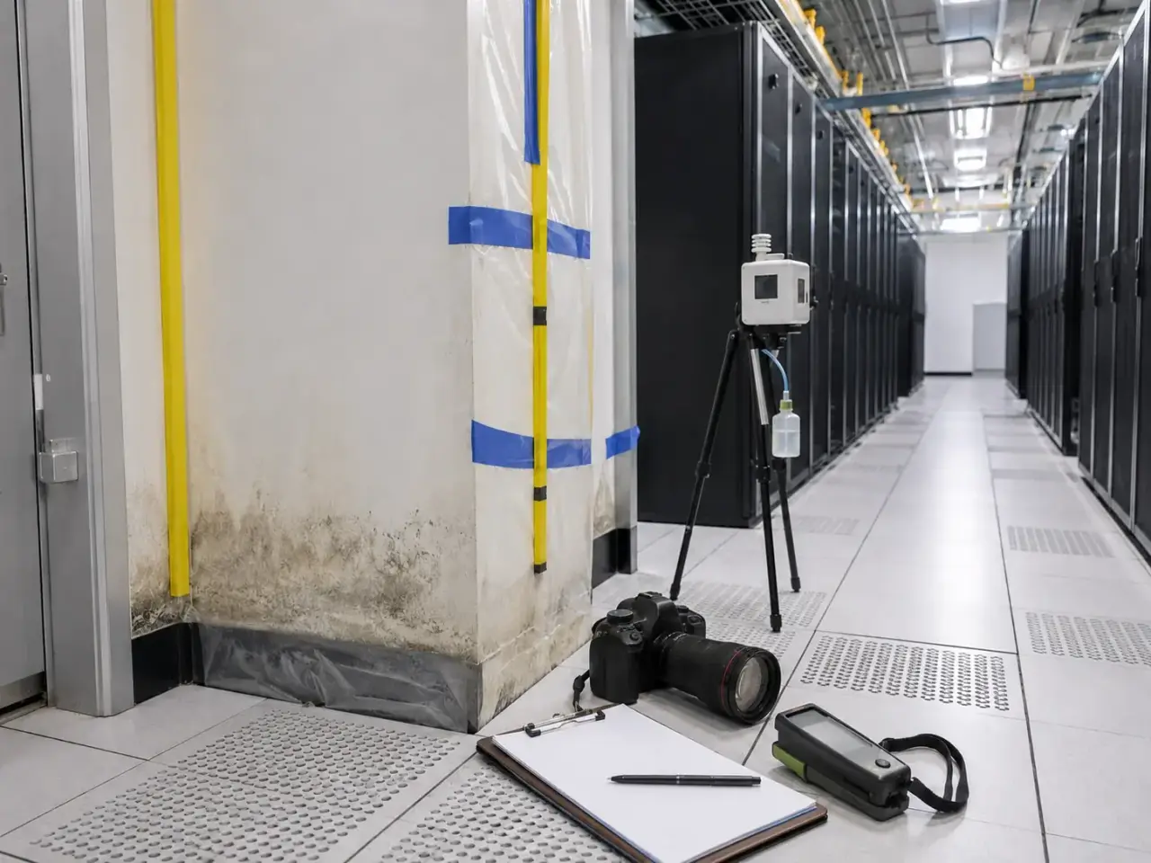 What Data Center Restoration Acton includes