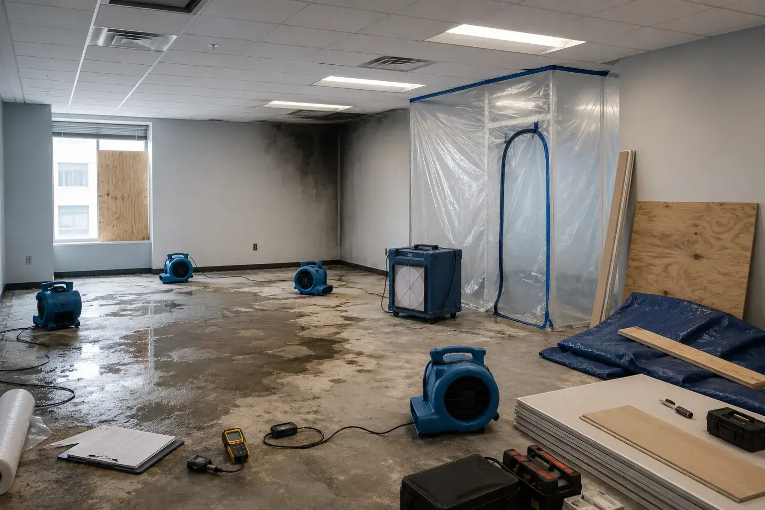 Emergency Containment Services emergency restoration response