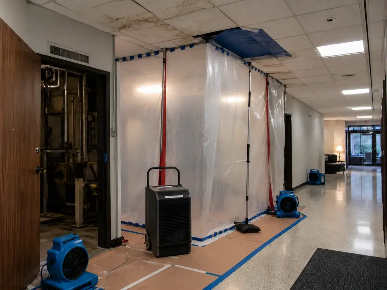 Facility Restoration damage documentation and insurance claim support