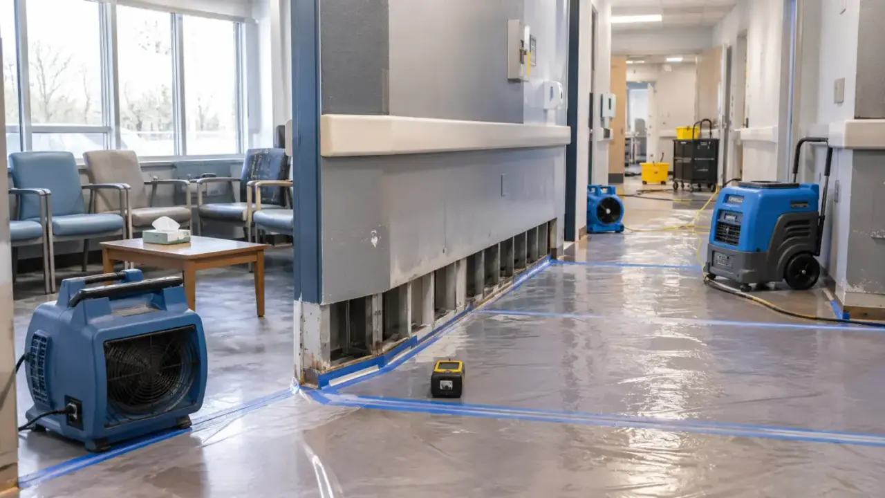 Healthcare Facility Restoration Nobleton inspection and documentation
