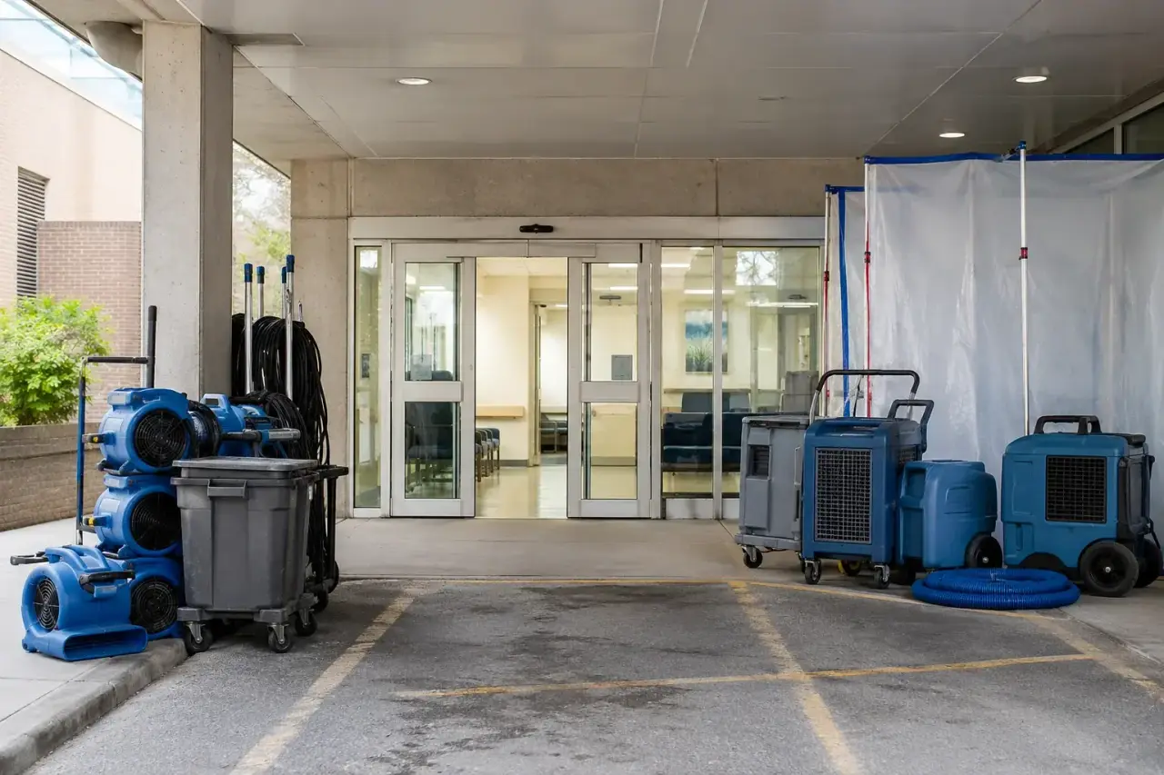 Containment That Lets the Facility Keep Running for Hospital Restoration Markham