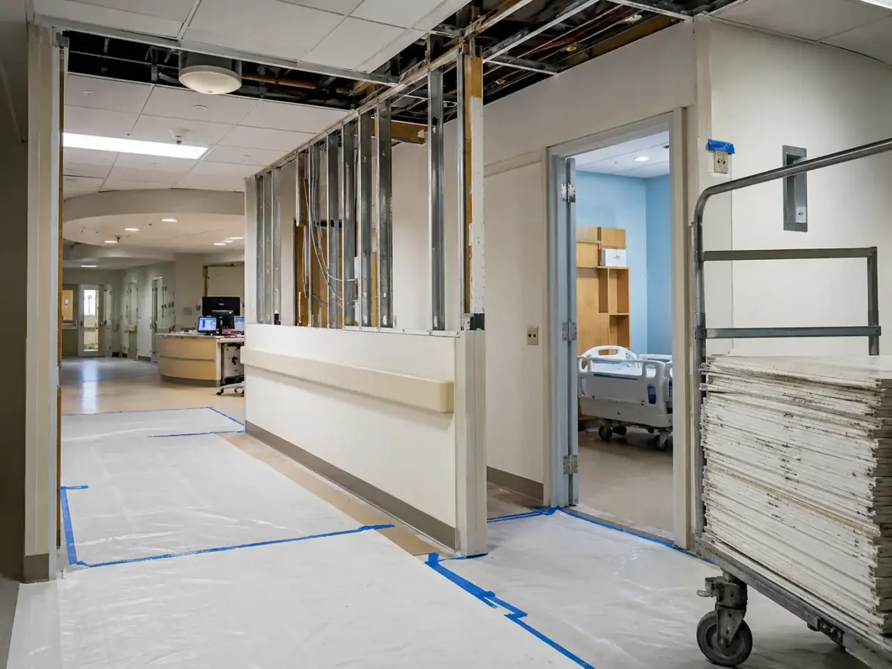 Mould and Contamination Are Life-Threatening Near Vulnerable Patients for Hospital Restoration Markham
