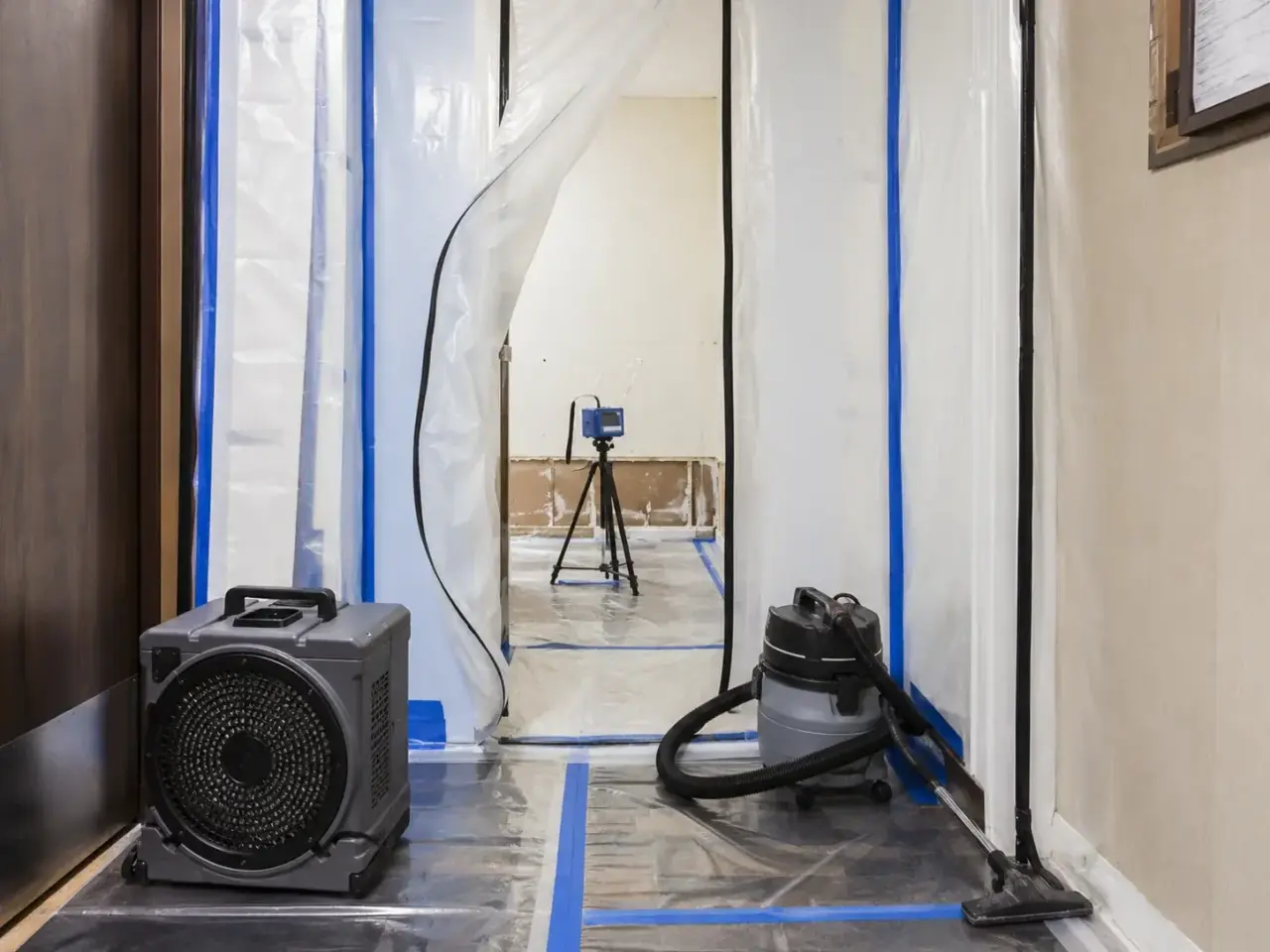 Indoor Air Quality Testing Maple inspection and documentation