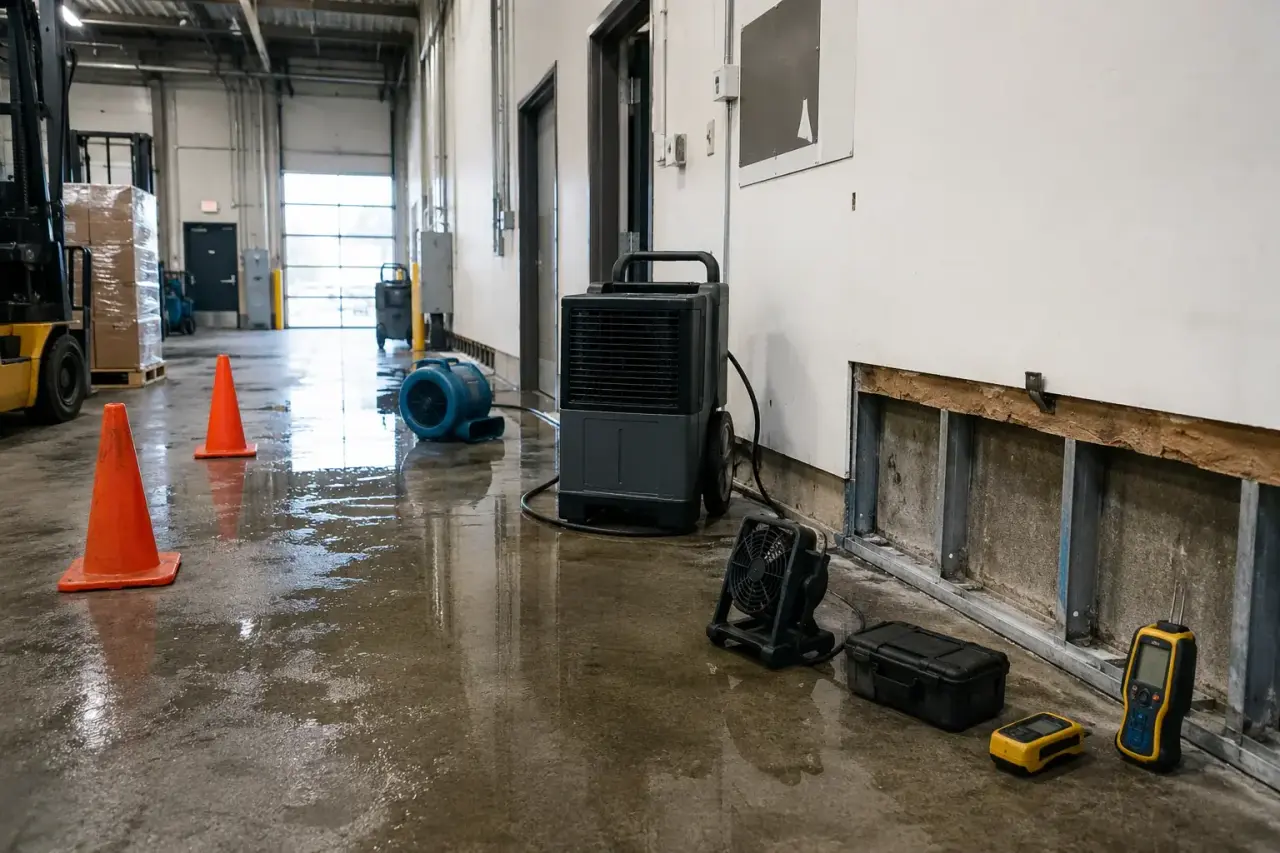 Restoration Built for Industrial Scale for Industrial Water Damage Restoration Maple