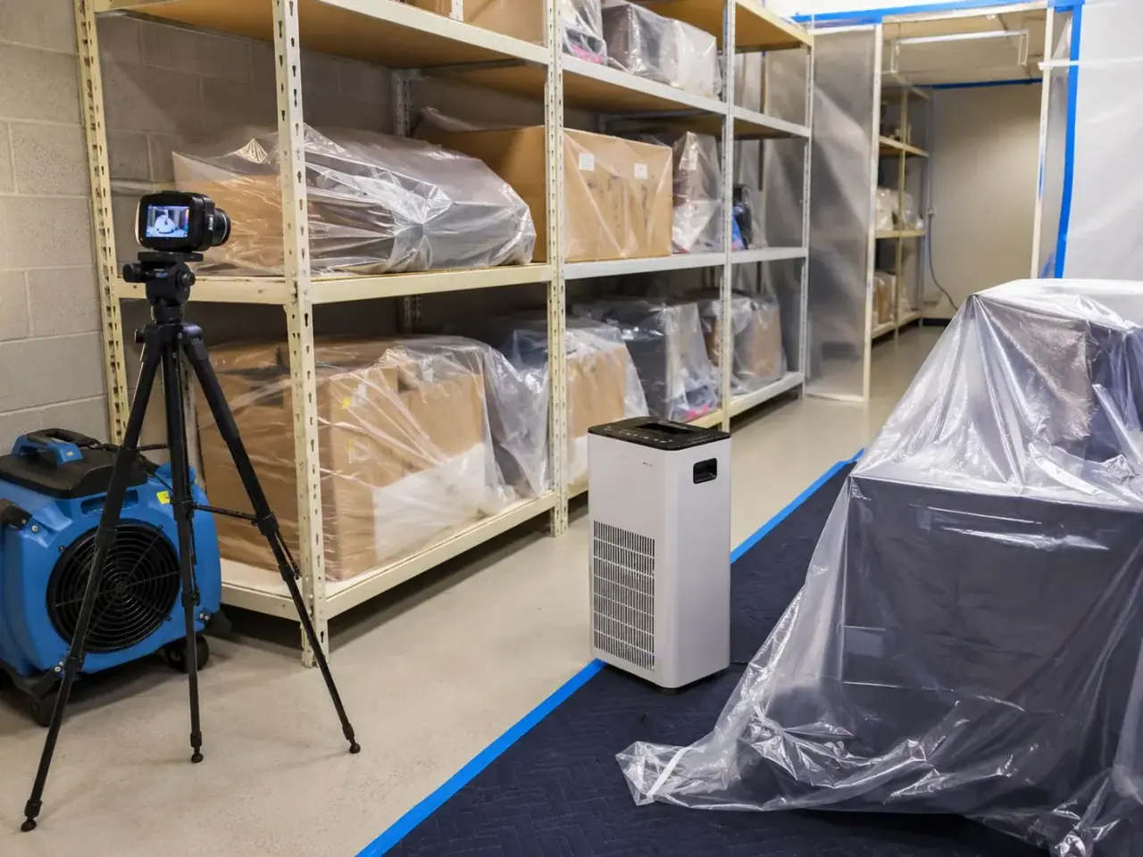 What Inventory Damage Restoration Pickering includes