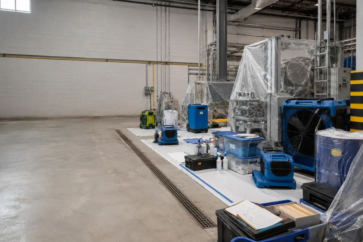 Machinery Restoration Nobleton emergency restoration response