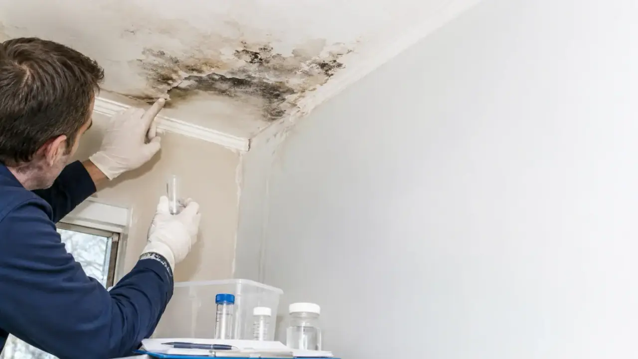 mold remediation inspection and documentation setup