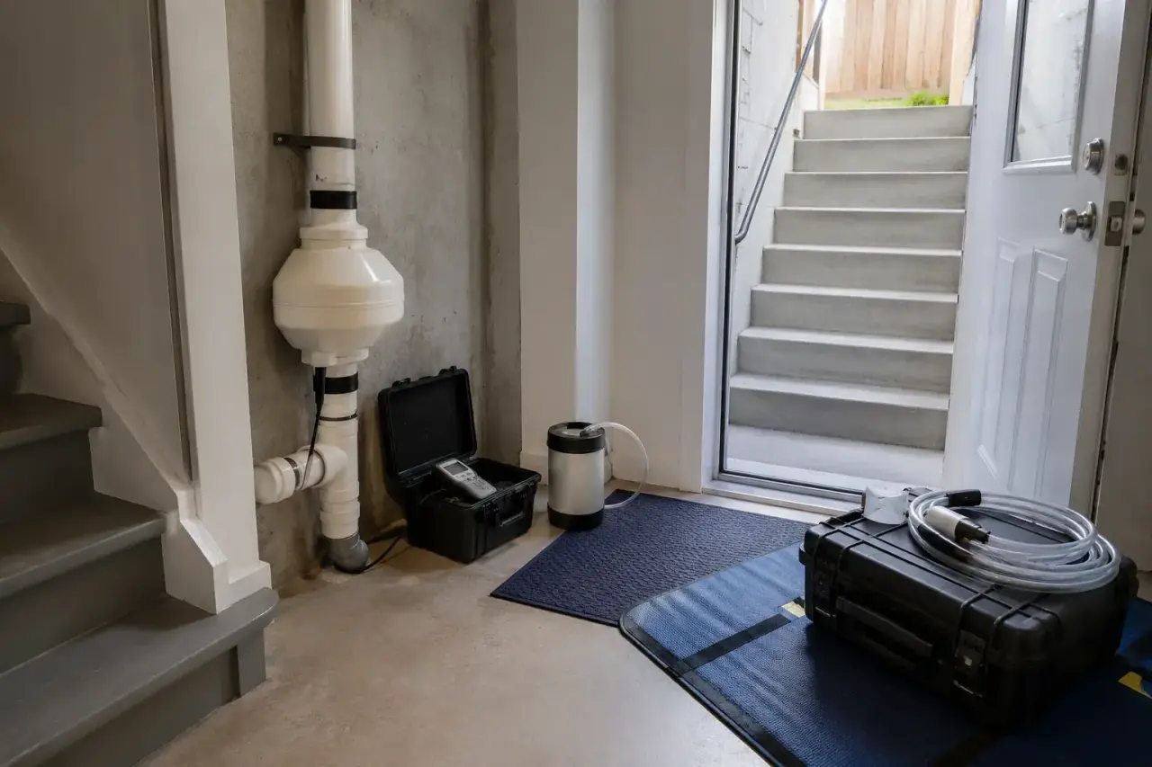 Radon Mitigation Acton repairs and reconstruction