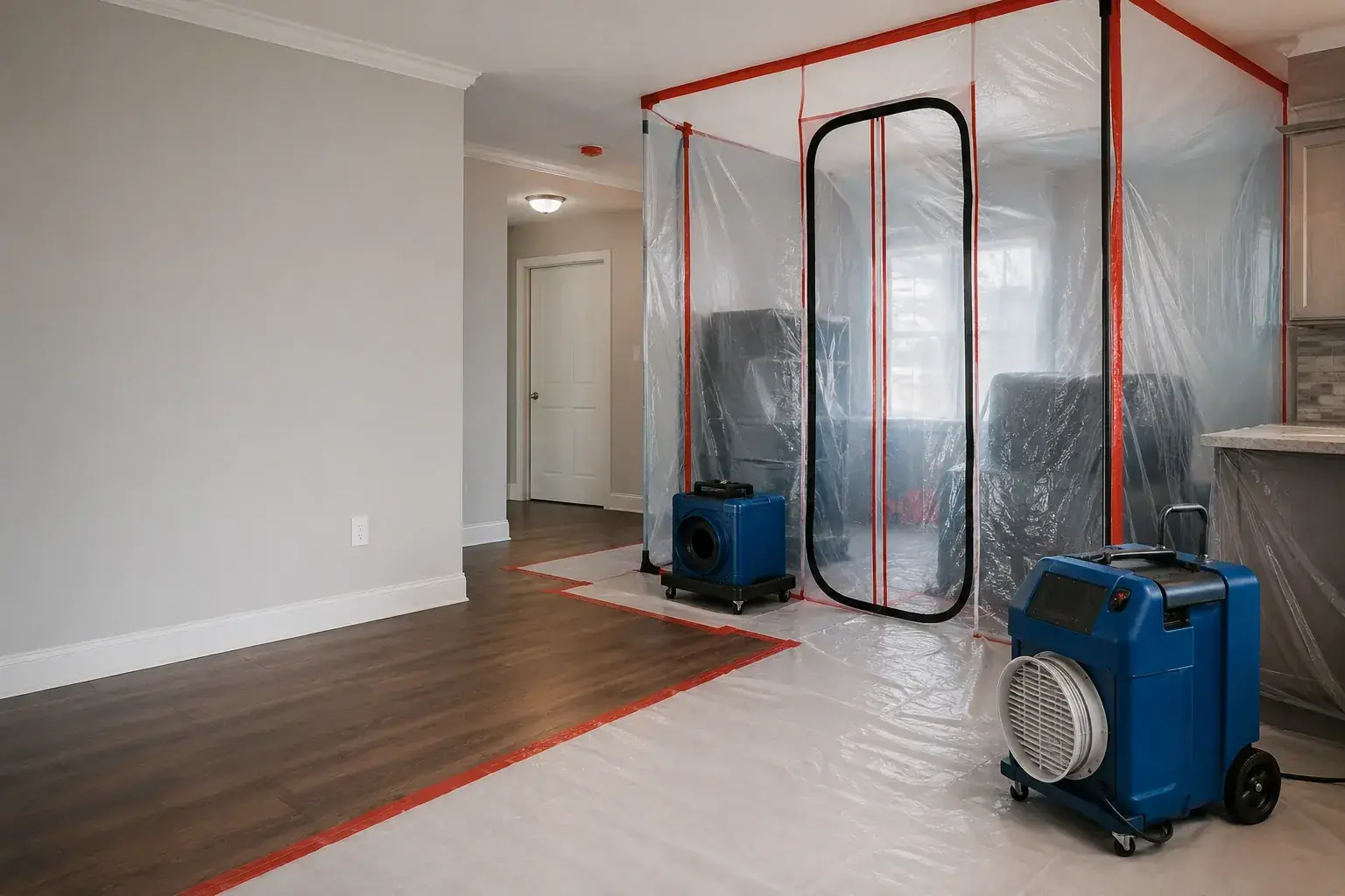 Residential Asbestos Abatement Markham professional restoration jobsite