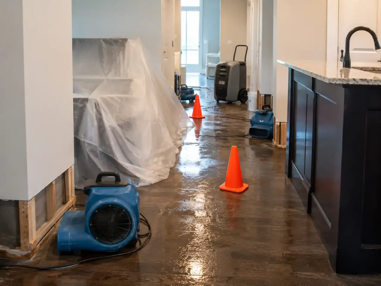 What Residential Flood Damage Restoration Nobleton includes