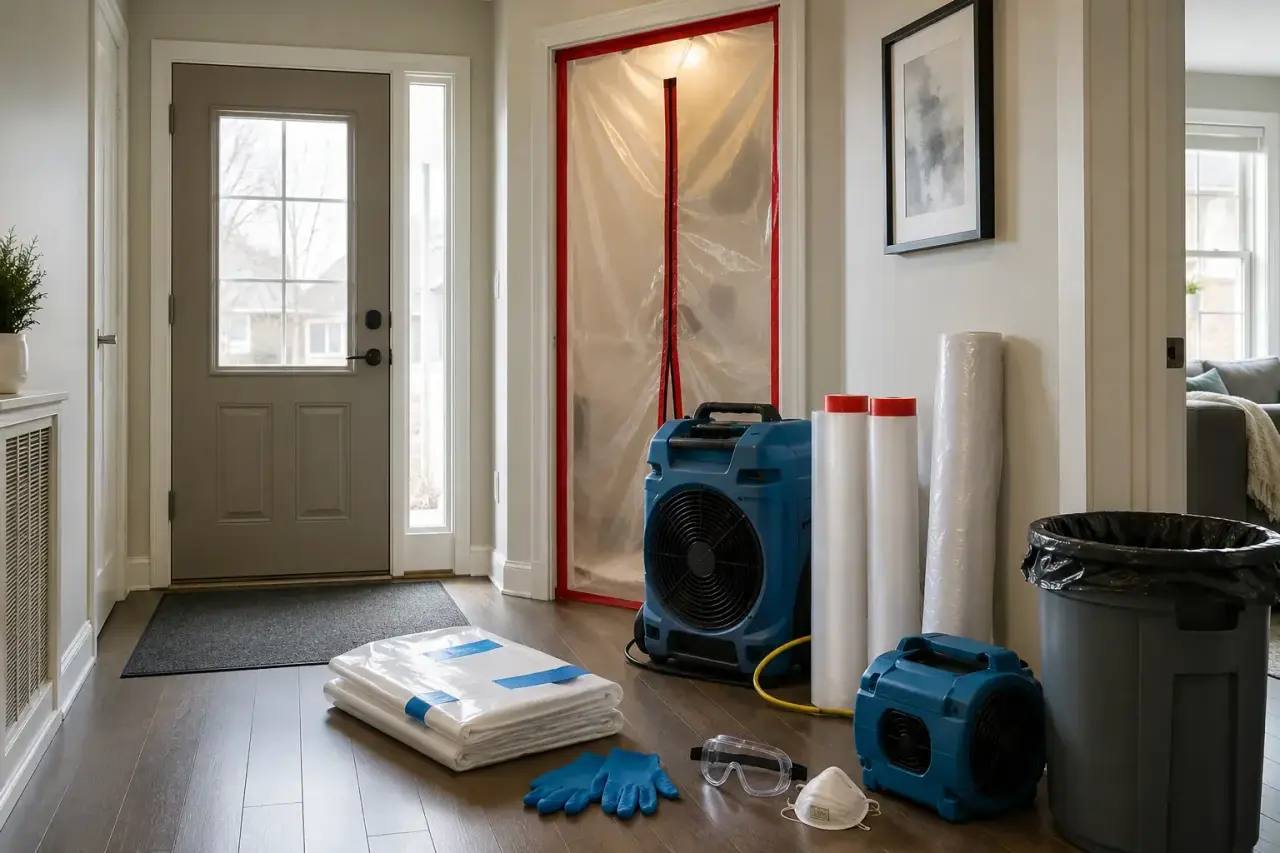 Residential Mold Remediation Maple repairs and reconstruction