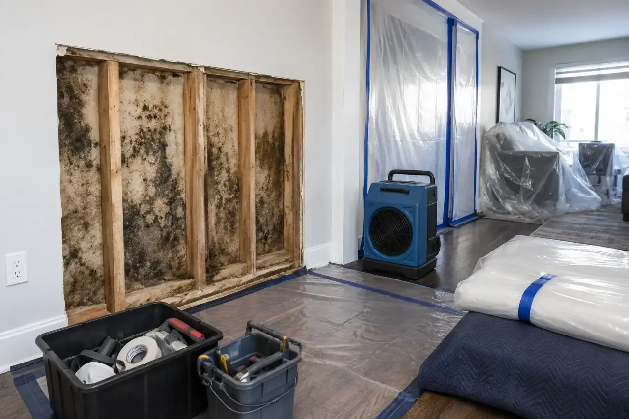 Residential Mold Remediation Maple damage documentation and insurance claim support