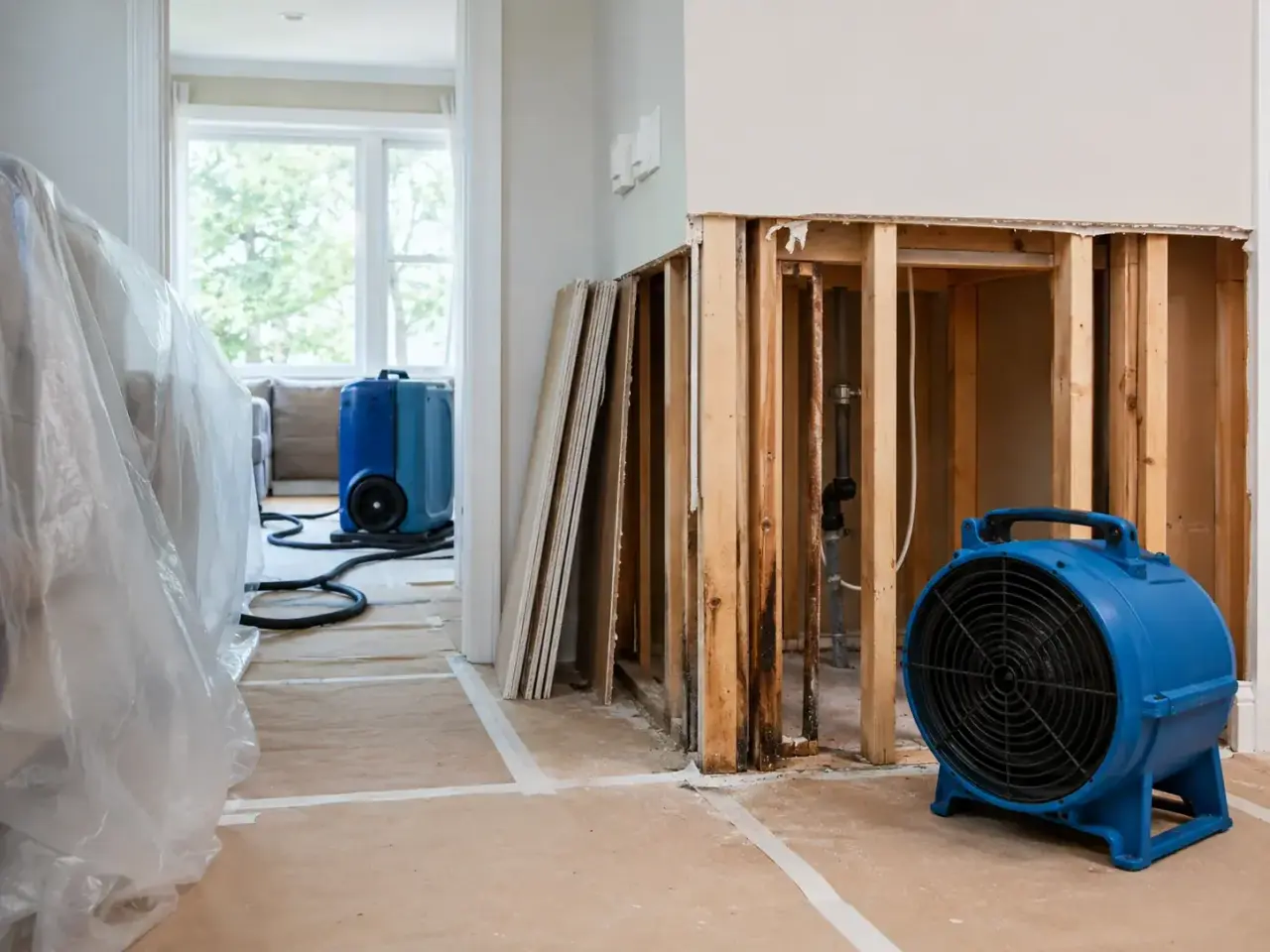Why a Shop-Vac and a Box Fan Won't Save Your Home for Residential Water Damage Restoration Maple