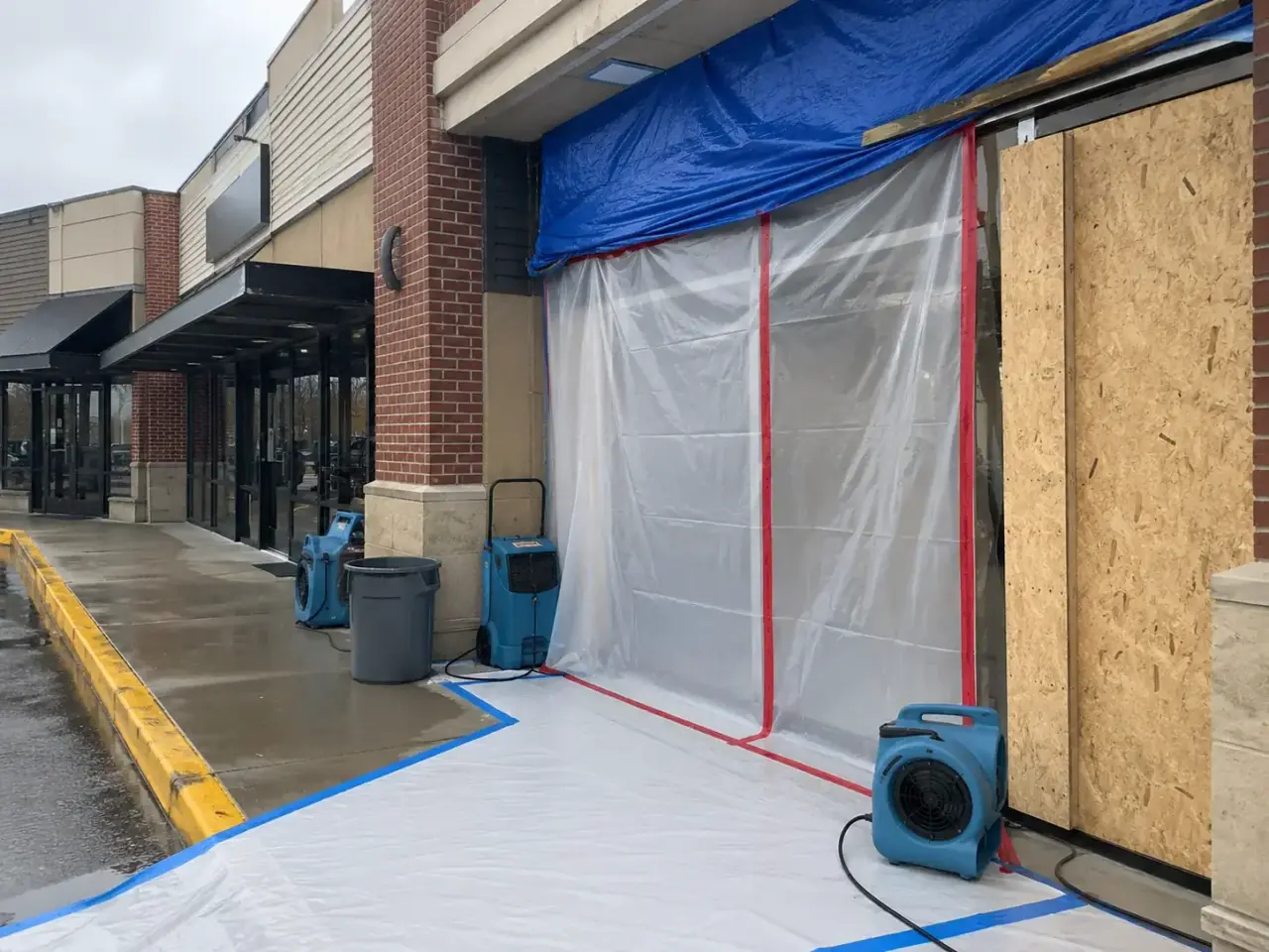 Retail Plaza Restoration Nobleton inspection and documentation