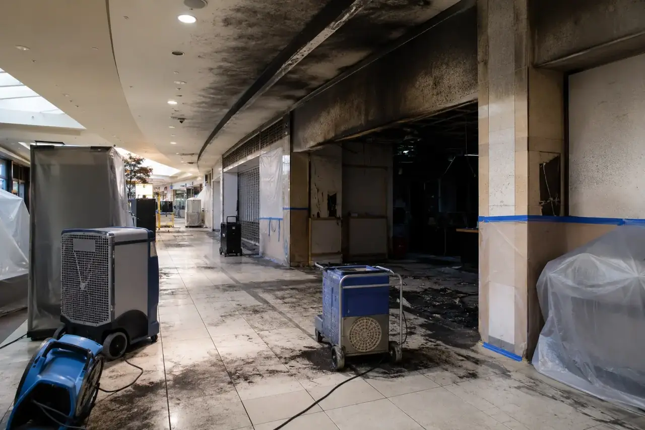 Technical Phasing for Concourse and Tenant Areas for Shopping Mall Restoration Markham