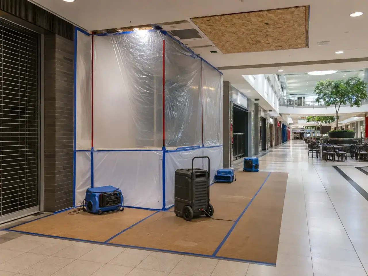 Shopping Mall Restoration Markham inspection and documentation