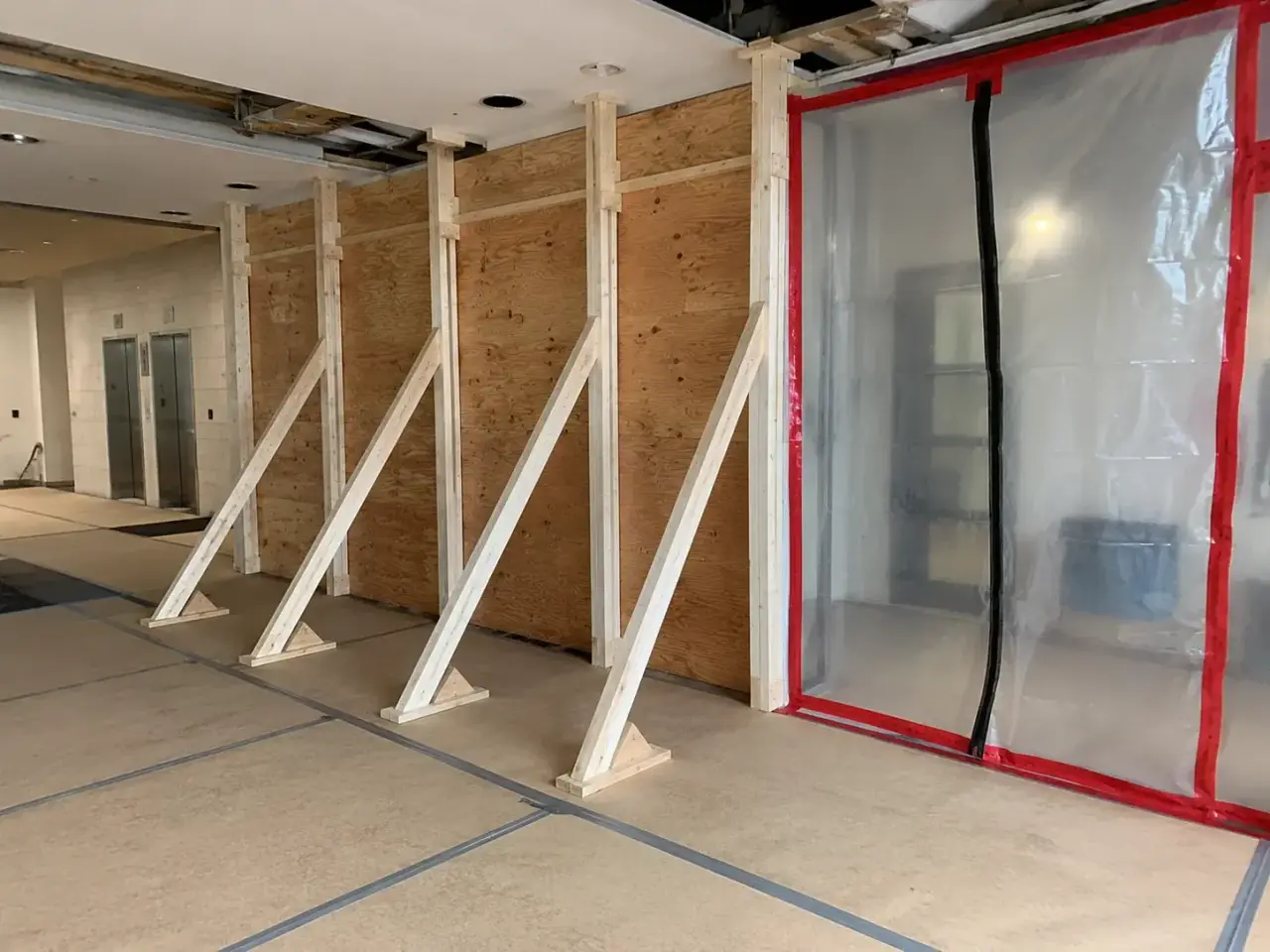 Structural Damage Restoration Maple inspection and documentation