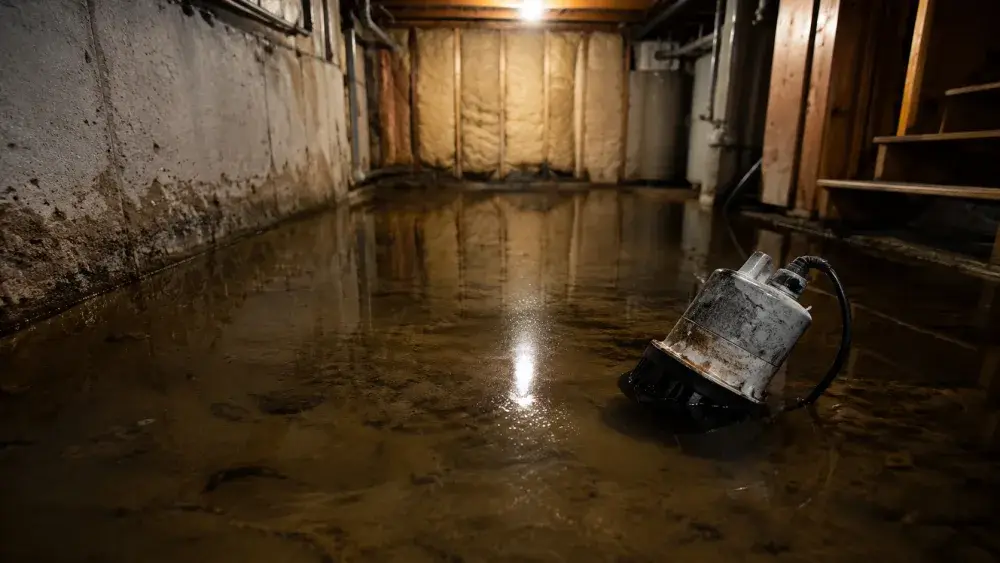 The Real Threat: A Flooded Basement Grows Mould in 24 to 48 Hours for Sump Pump Service and Backup Installation Maple