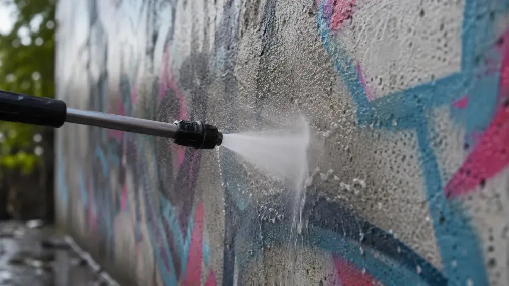 Why DIY and the Cheap Pressure-Washing Guy Both Cost More for Vandalism and Graffiti Cleanup Nobleton