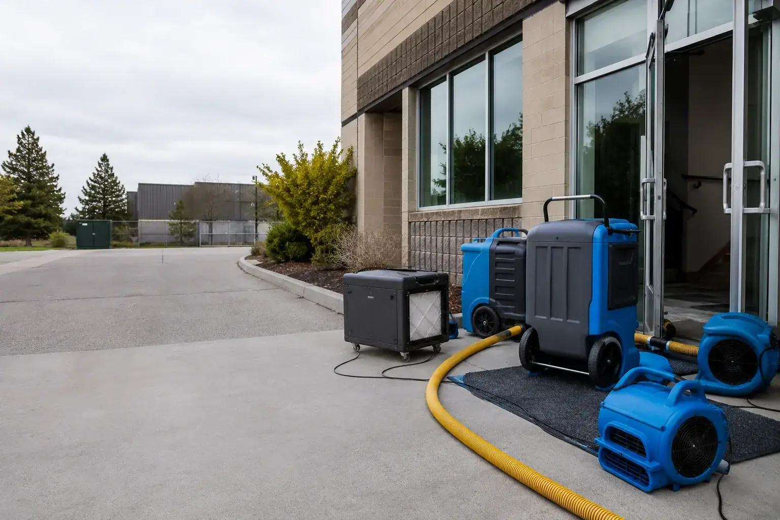 Who We Work With professional restoration jobsite
